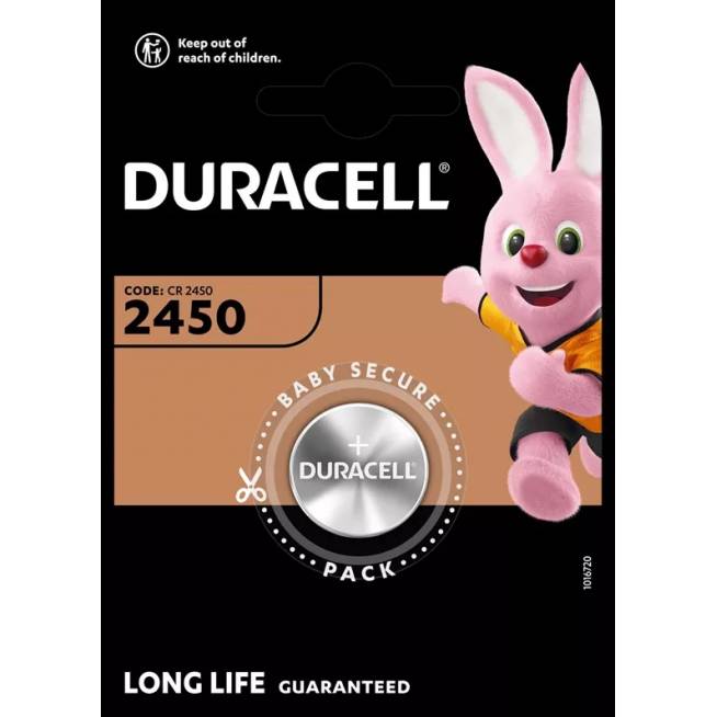 Elementas Duracell CR2450