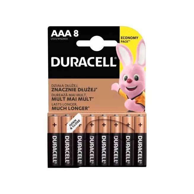 Elementai Duracell AA/LR06, 8 vnt.