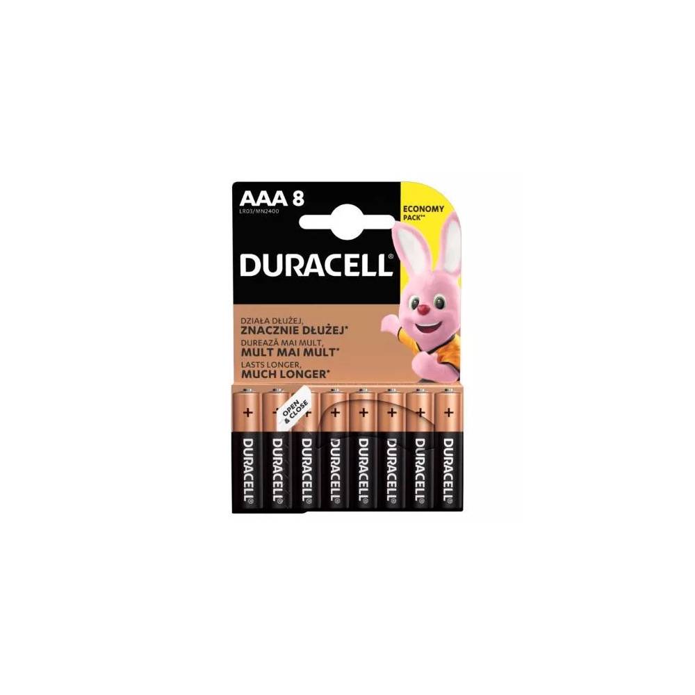 Elementai Duracell AA/LR06, 8 vnt.