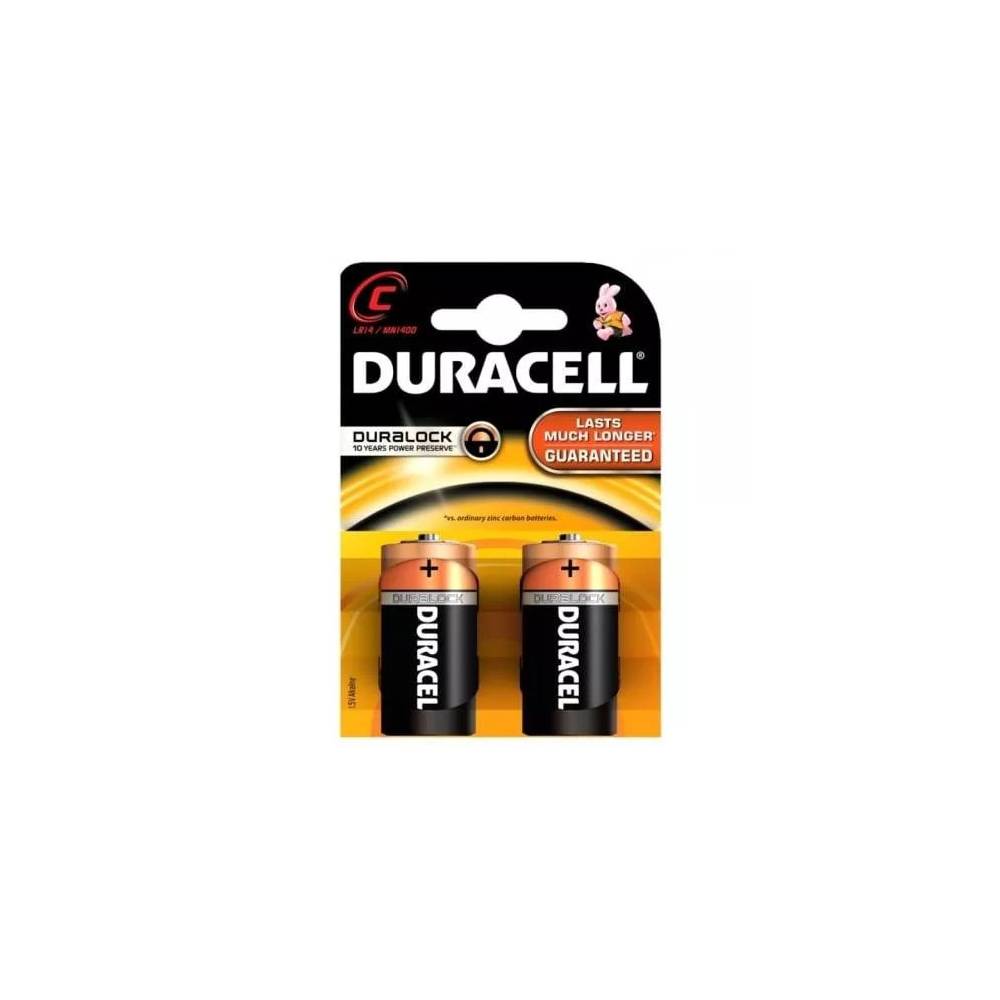 Elementai Duracell MN 1400 Basic C, LR14, 2 vnt.