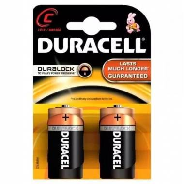 Elementai Duracell MN 1400 Basic C, LR14, 2 vnt.