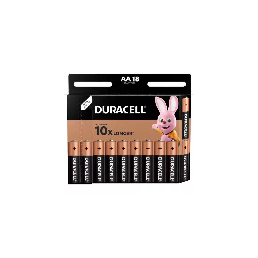 Elementai Duracell DURB030, AA, 1.5 V, 18 vnt.