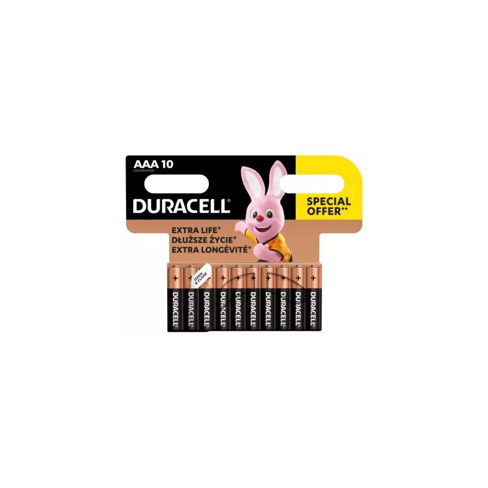 Elementai Duracell AAA/LR03, 10 vnt.