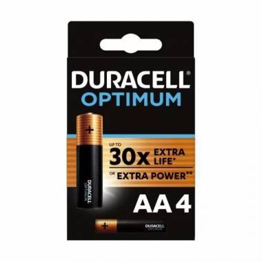 Elementai Duracell DURSP13, AA, 1.5 V, 4 vnt.