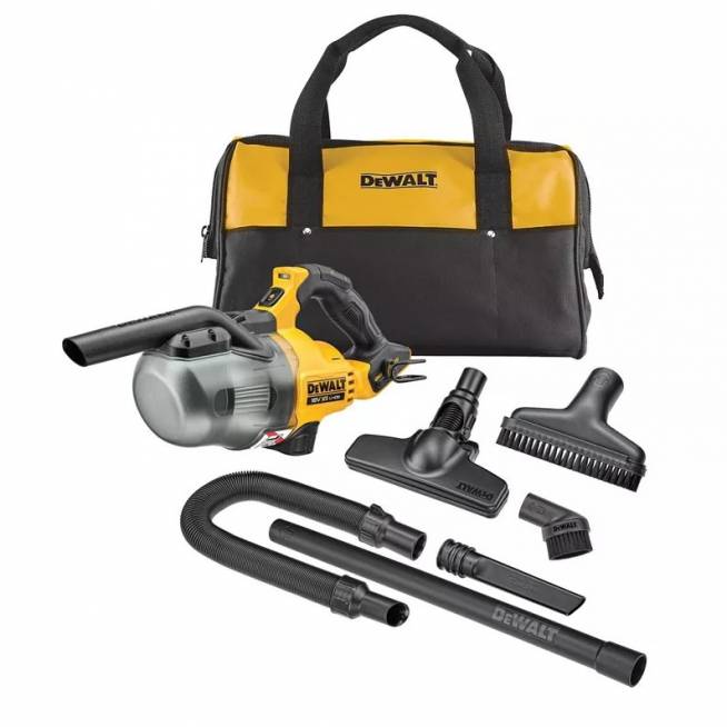 Statybinis dulkių siurblys Dewalt DCV501LN-XJ, 466 mm x 134 mm