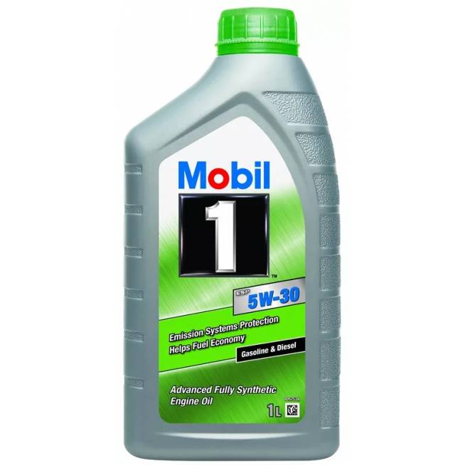 Variklių alyva Mobil 1 ESP 5W - 30, sintetinis, lengviesiems automobiliams, 1 l