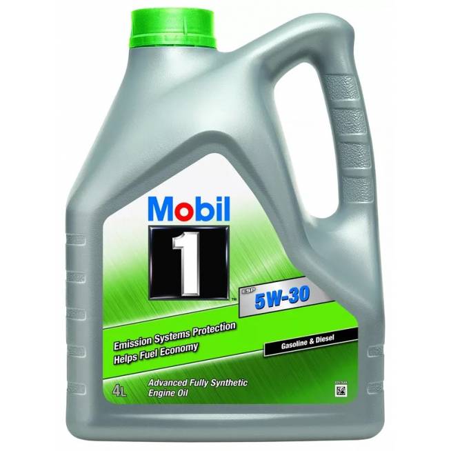 Variklių alyva Mobil 1 ESP 5W - 30, sintetinis, lengviesiems automobiliams, 4 l