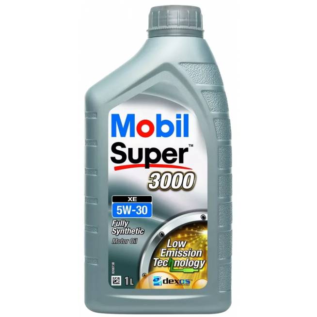 Automobilio variklio tepalas Mobil Super 3000 XE 5W - 30, sintetinis, lengviesiems automobiliams, 1 l