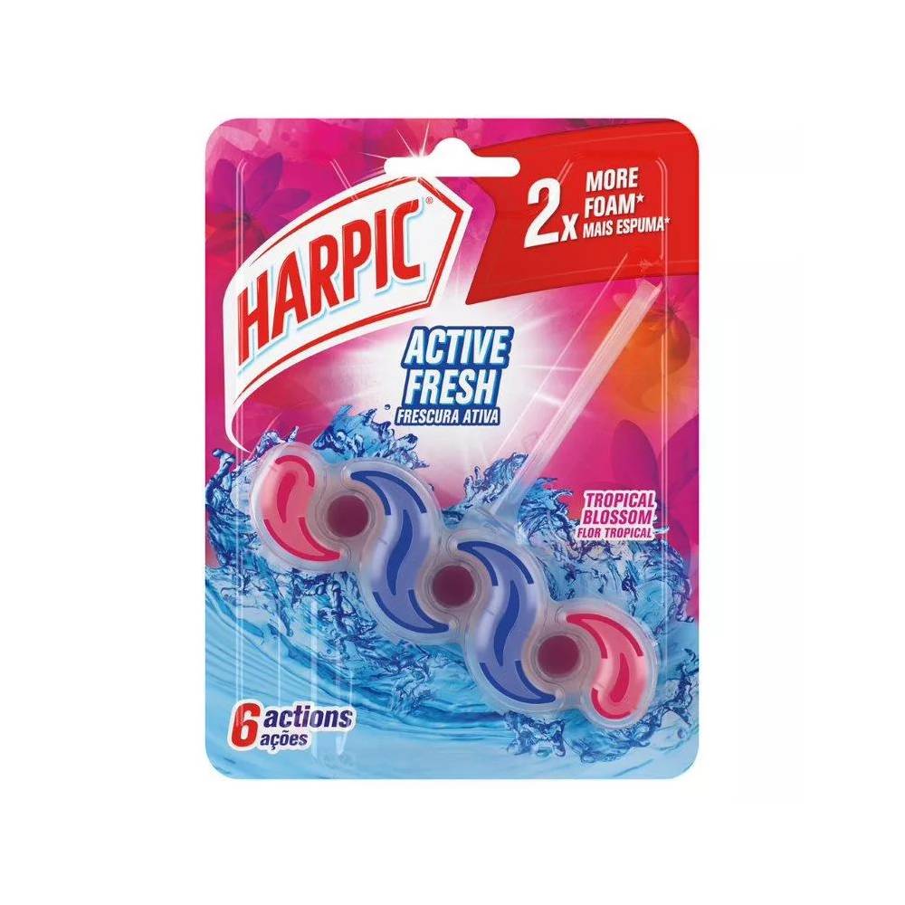 Unitazo muiliukas Harpic Fresh Tropical, 35 g