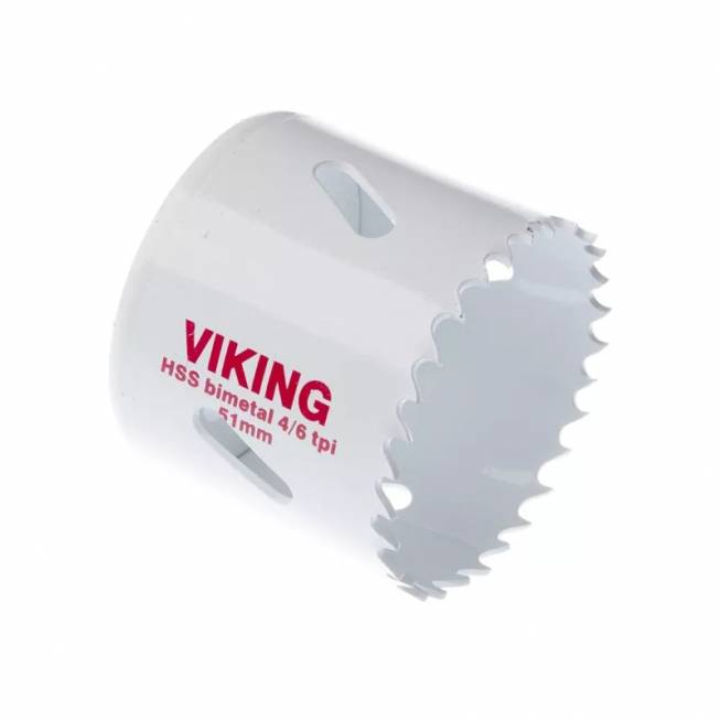 Metalo gręžimo karūna Viking 71051, 5.1 cm