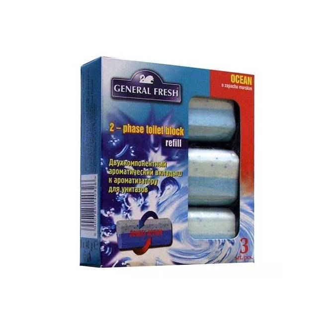 Unitazo muiliukas General Fresh OCEAN, 40 g, 3 vnt.