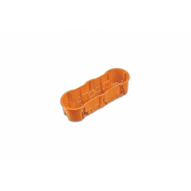 Montavimo dėžutė uždaram montavimui Pawbol A0041PG Mounting Box 68x60mm Orange