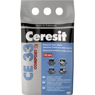 Glaistas siūlėms Ceresit CE33 comfort/07 GREY, dekoratyvinis, pilka, 5 kg