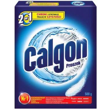 Priemonė vandens minkštinimui, skalbimui/skalbimo mašinoms Calgon, 0.5 kg