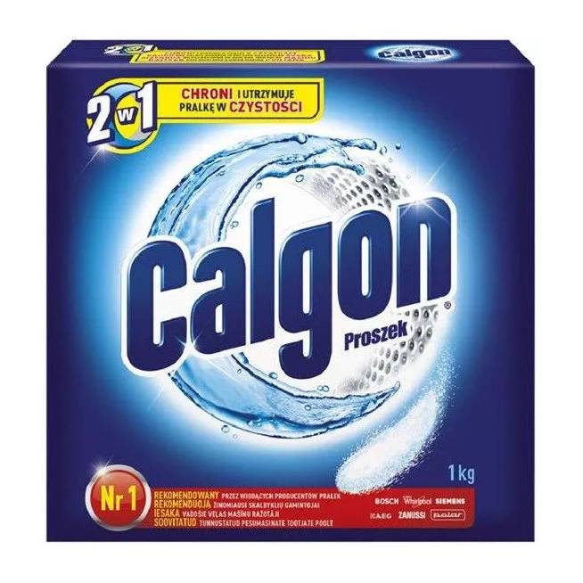 Priemonė vandens minkštinimui, skalbimui/skalbimo mašinoms Calgon, 1 kg