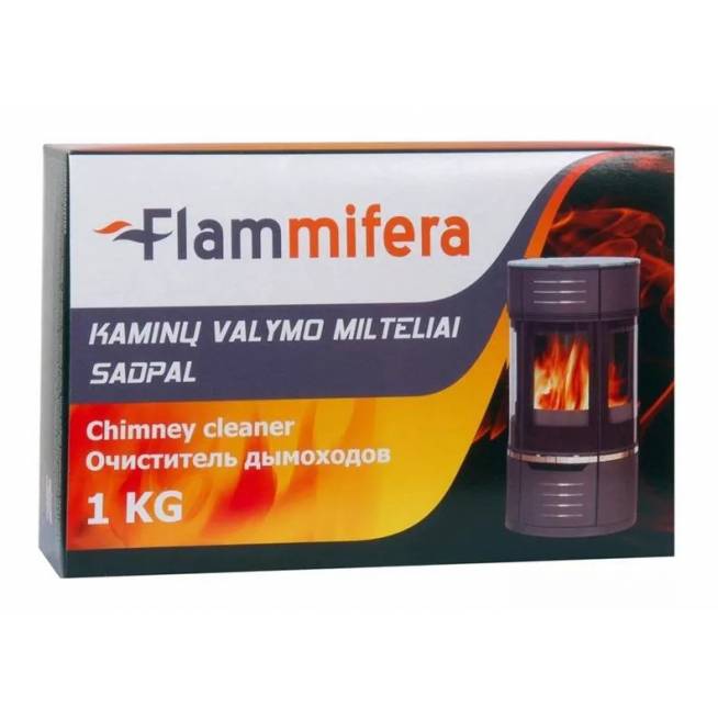 Valymo milteliai Flammifera 5903138000230, kaminams, 1 l