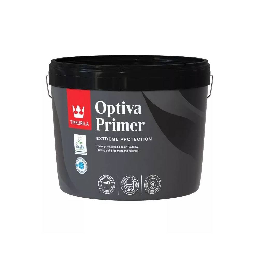 Gruntiniai dažai Tikkurila Optiva Primer, balta, 2.7 l