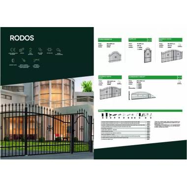 Tvoros segmentas Polargos Rodos 2, 200 cm x 120 cm