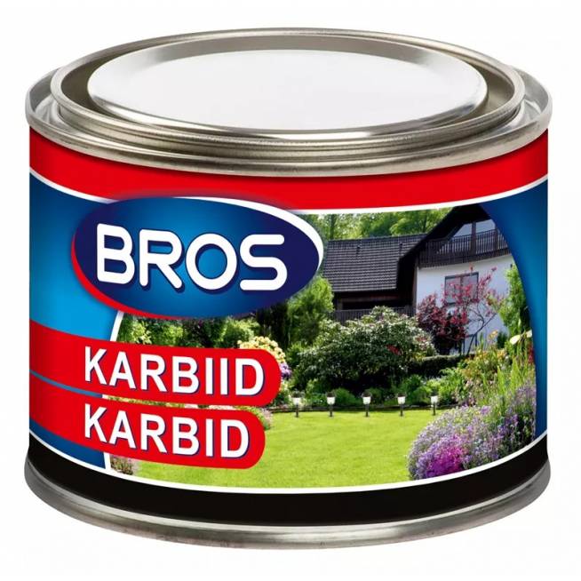 Cheminė priemonė nuo kenkėjų Bros Calcium carbide, 500 g