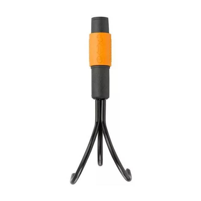 Kultivatorius Fiskars Quick Fit Grubber, 33 cm 136515/1000683, metalų lydinys, 33 cm