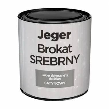 Dažai Jeger Brokat SILVER, sidabro, 0.5 l