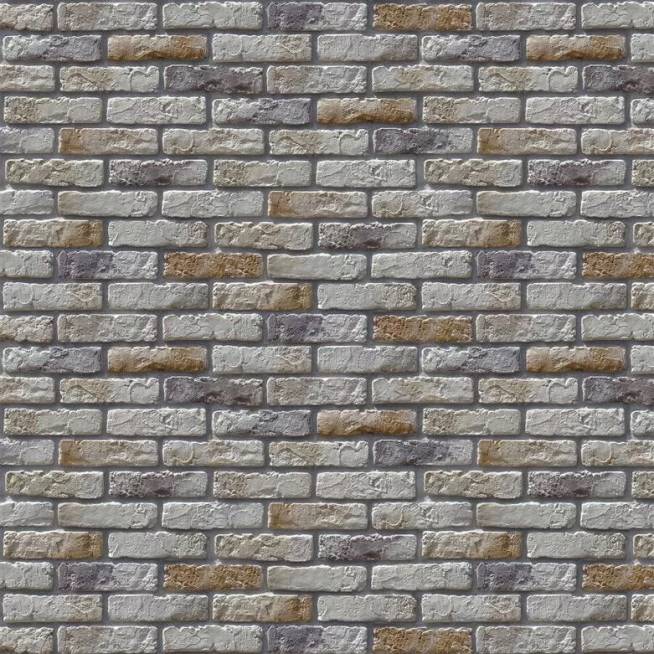 Dekoratyvinis akmuo Stone Master Retro Brick 5905674242372, 245 mm x 64 mm x 25 mm, 24 vnt.