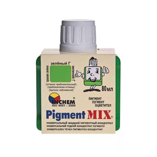 Pigmentas Inchem Pigmentmix, rausva, 0.08 l