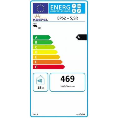 Vandens šildytuvas Kospel Kospel Twister EPS-5,5R, balta