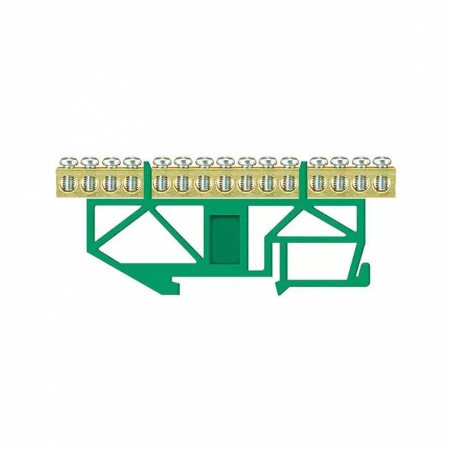 Įnulinimo kaladėlė Pawbol LZ 15/Z, 15x16 mm², žalia