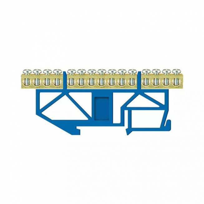 Įnulinimo kaladėlė Pawbol LZ 15/N, 15x16 mm², mėlyna