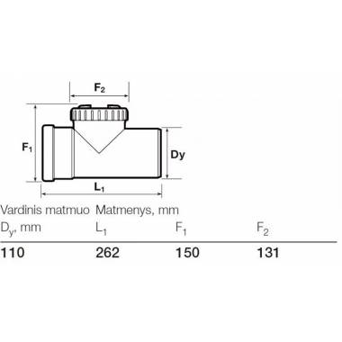 Pravala lauko kanalizacijai Wavin, 110 mm