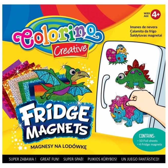 Magnetukas Colorino, 4 vnt.