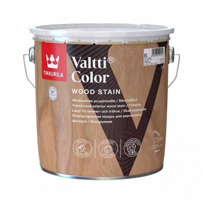 Impregnantas Tikkurila Valtti Color EC, ec bazė, 2.7 l