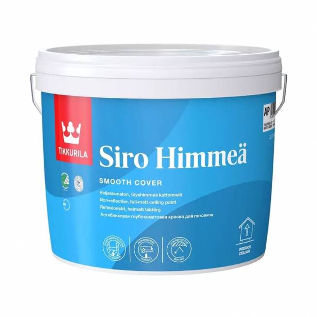 Lubų dažai Tikkurila Siro Himmea, balta, 2.7 l