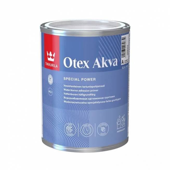 Gruntas Tikkurila Otex Akva, skaidri, 0.9 l