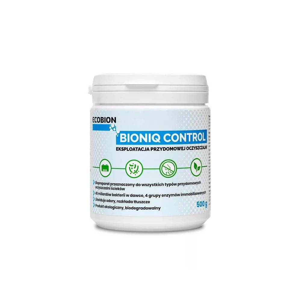 Biopreparatas valymo įrenginiams, granulėmis Ecobion BioniQ Control, 0.5 kg