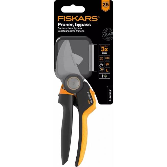 Sekatorius žalioms šakoms Fiskars PowerGear X-series™ L P961, 21.5 cm