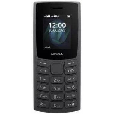 Mygtukinis telefonas Nokia 105 (2023), 4 MB, juodas