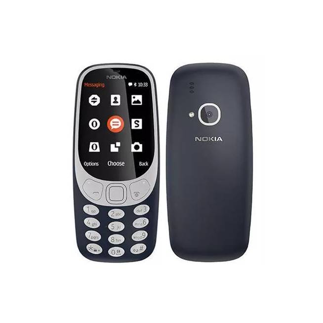 Mygtukinis telefonas Nokia 3310 2017 TA-1030, 16 MB, mėlynas