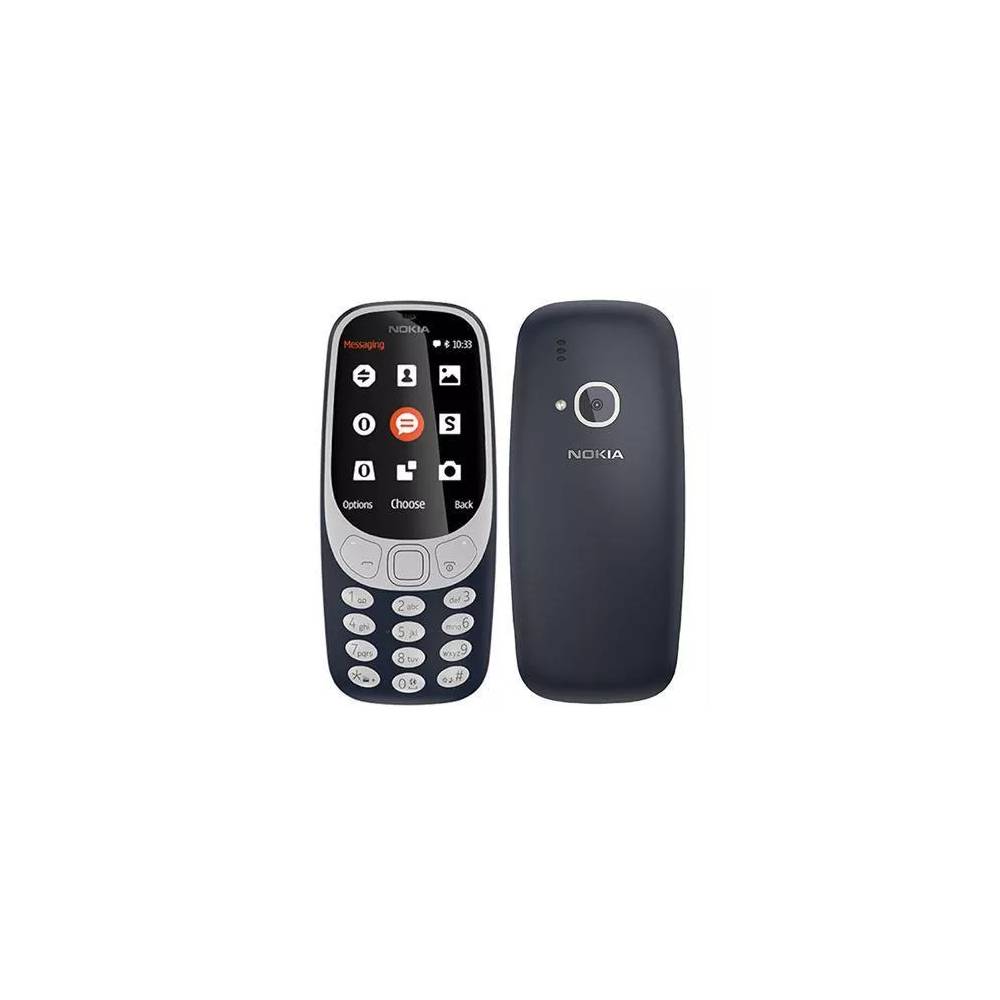 Mygtukinis telefonas Nokia 3310 2017 TA-1030, 16 MB, mėlynas