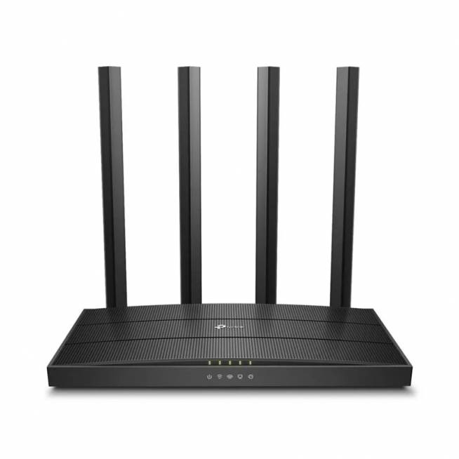 Maršrutizatorius TP-Link C6 AC1200 V2.0 / V3.2, juoda