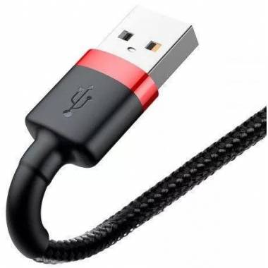 Laidas Baseus, USB 2.0/Lightning, 100 cm, juoda