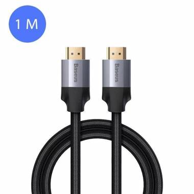 Kabelis Baseus HDMI HDMI Male (vyriška), HDMI Male (vyriška), 1 m, juoda