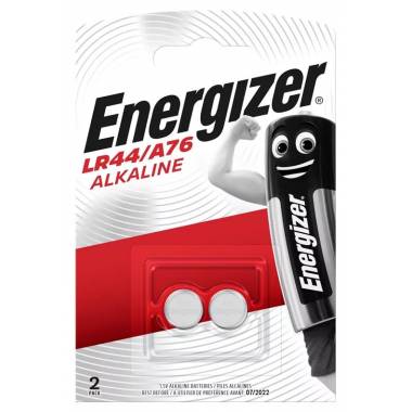 Elementai Energizer BEFA7-A76, LR44/A76/SR44/AG13, 1.5 V, 2 vnt.