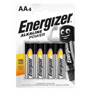 Elementai Energizer AA/LR6, 4 vnt.