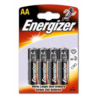 Elementai Energizer AA/LR6, 4 vnt.