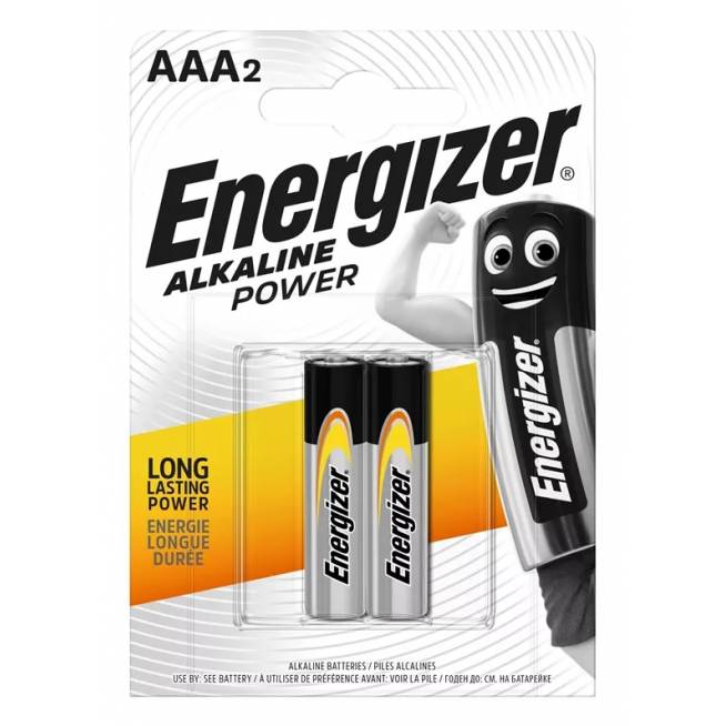 Elementai Energizer LR03, AAA, 1.5 V, 2 vnt.