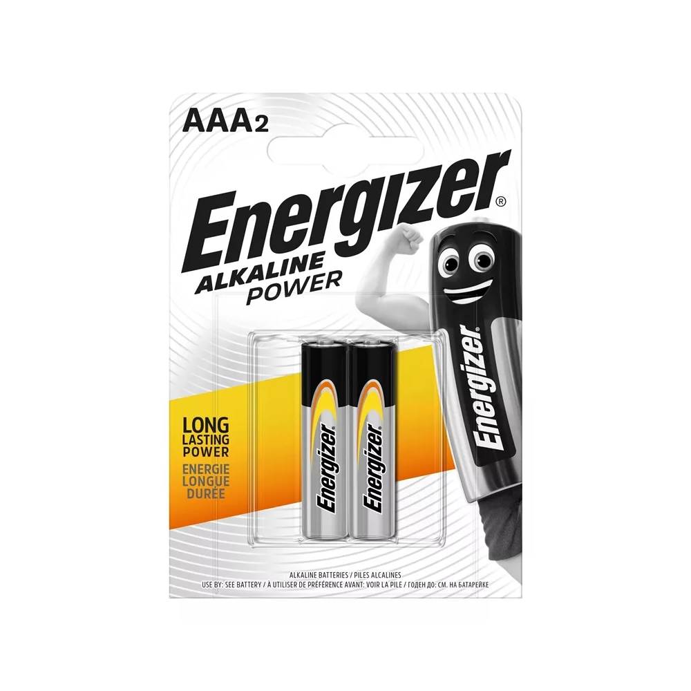 Elementai Energizer LR03, AAA, 1.5 V, 2 vnt.