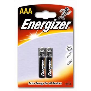 Elementai Energizer LR03, AAA, 1.5 V, 2 vnt.