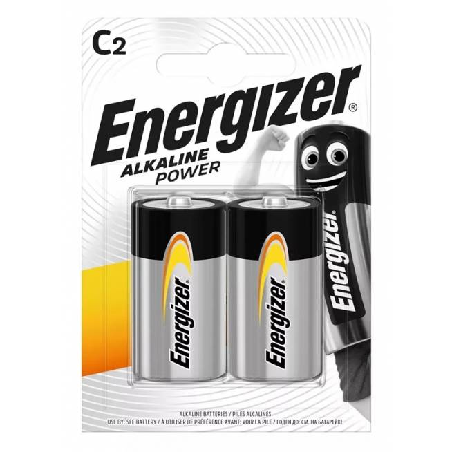 Elementai Energizer BEAB3-LR14, C/LR14, 1.5 V, 2 vnt.